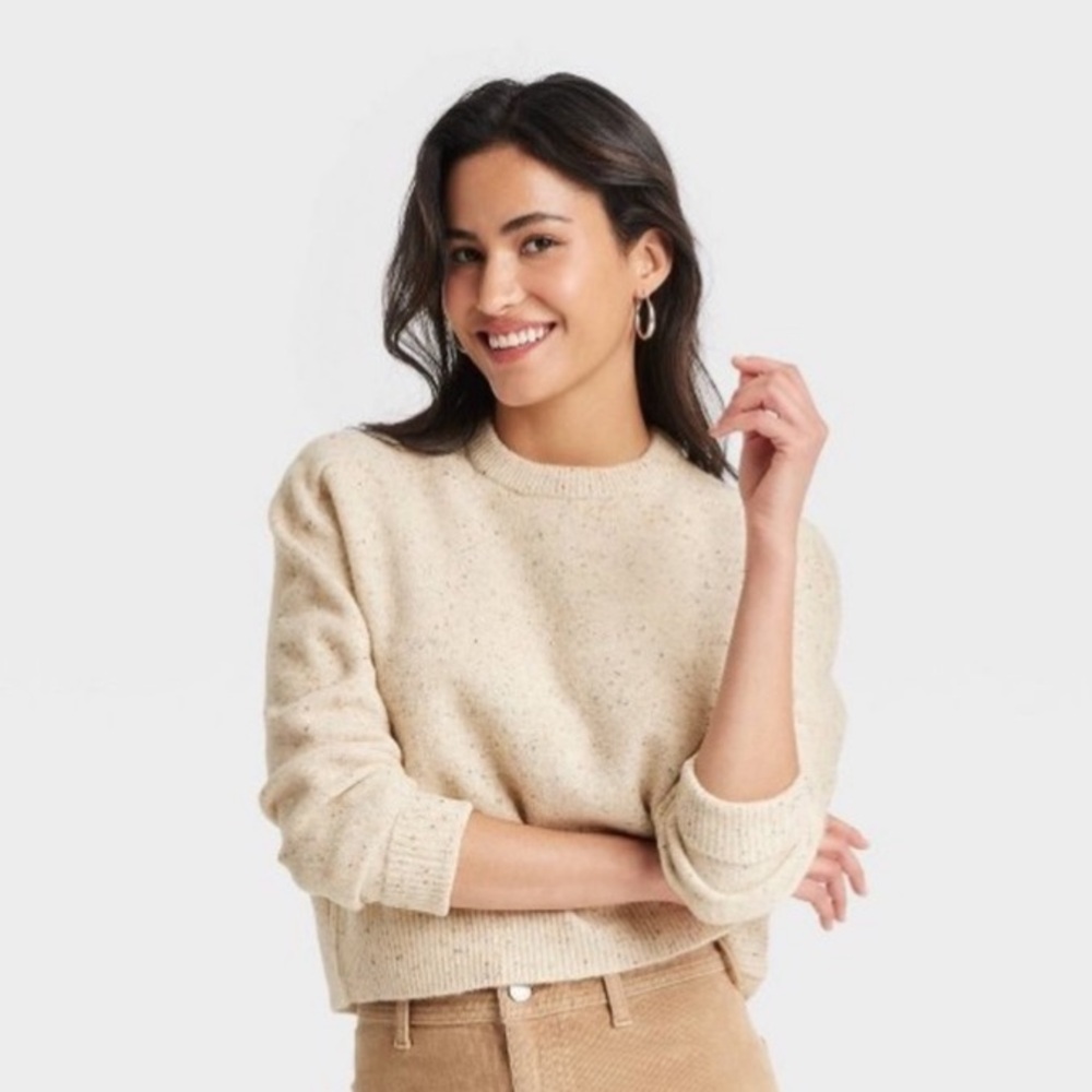Universal Thread Cozy Knit Crewneck Pullover Sweater